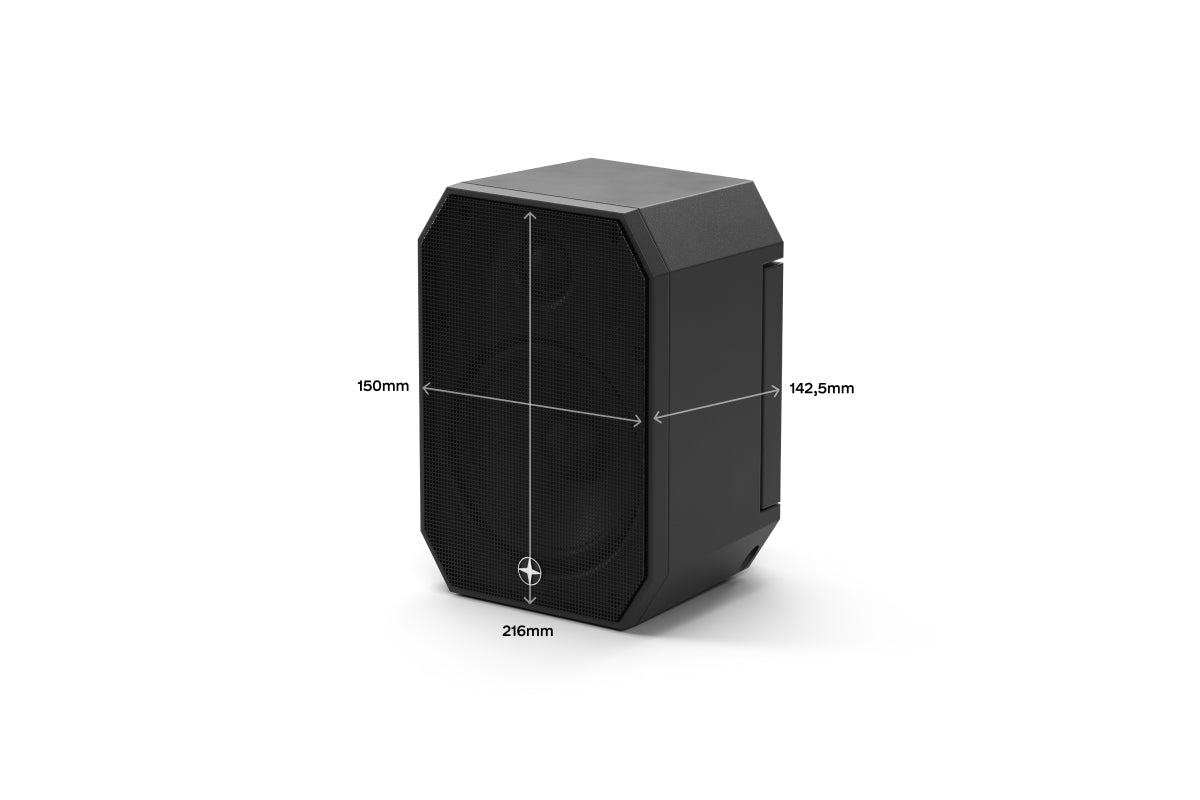 Satellite Speaker IP64 Master Black